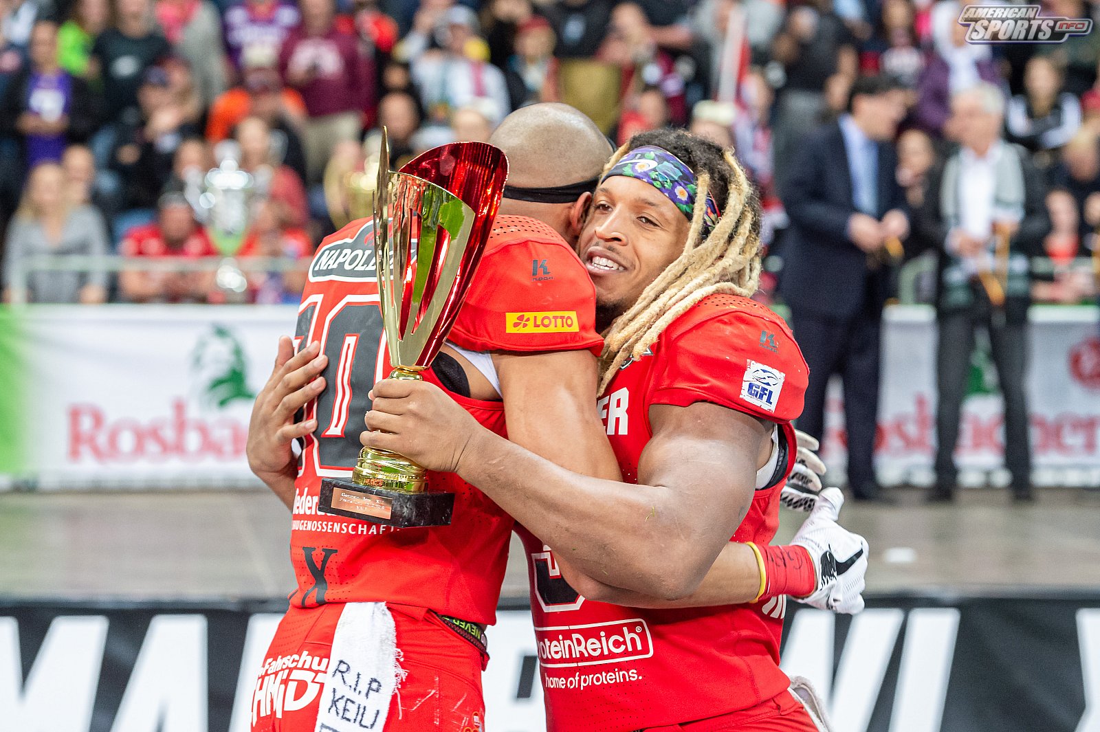 Germanbowl XLI: Schwäbisch Hall Unicorns vs NewYorker Lions Braunschweig 07:10 12.10.2019 II