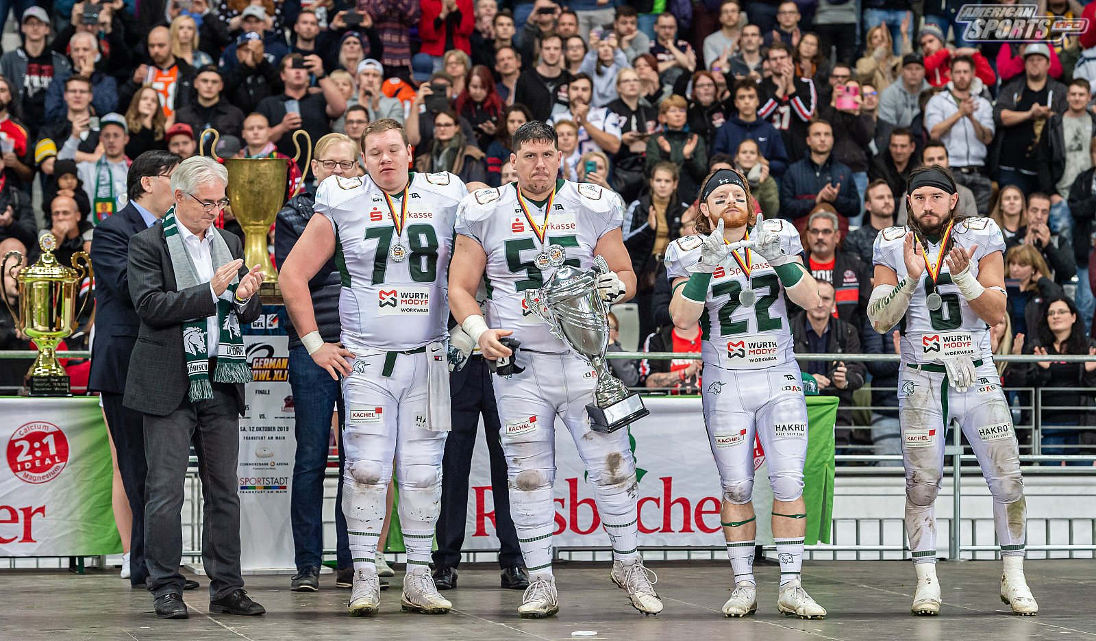 Germanbowl XLI: Schwäbisch Hall Unicorns vs NewYorker Lions Braunschweig 07:10 12.10.2019 II