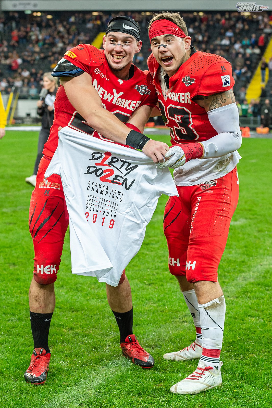 Germanbowl XLI: Schwäbisch Hall Unicorns vs NewYorker Lions Braunschweig 07:10 12.10.2019 II