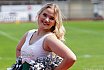 Die Cologne Crocodiles Cheerleader beim GFL Heimspiel gegen die Potsdam Royals am 21.08.2021