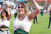 Die Cologne Crocodiles Cheerleader beim GFL Heimspiel gegen die Potsdam Royals am 21.08.2021
