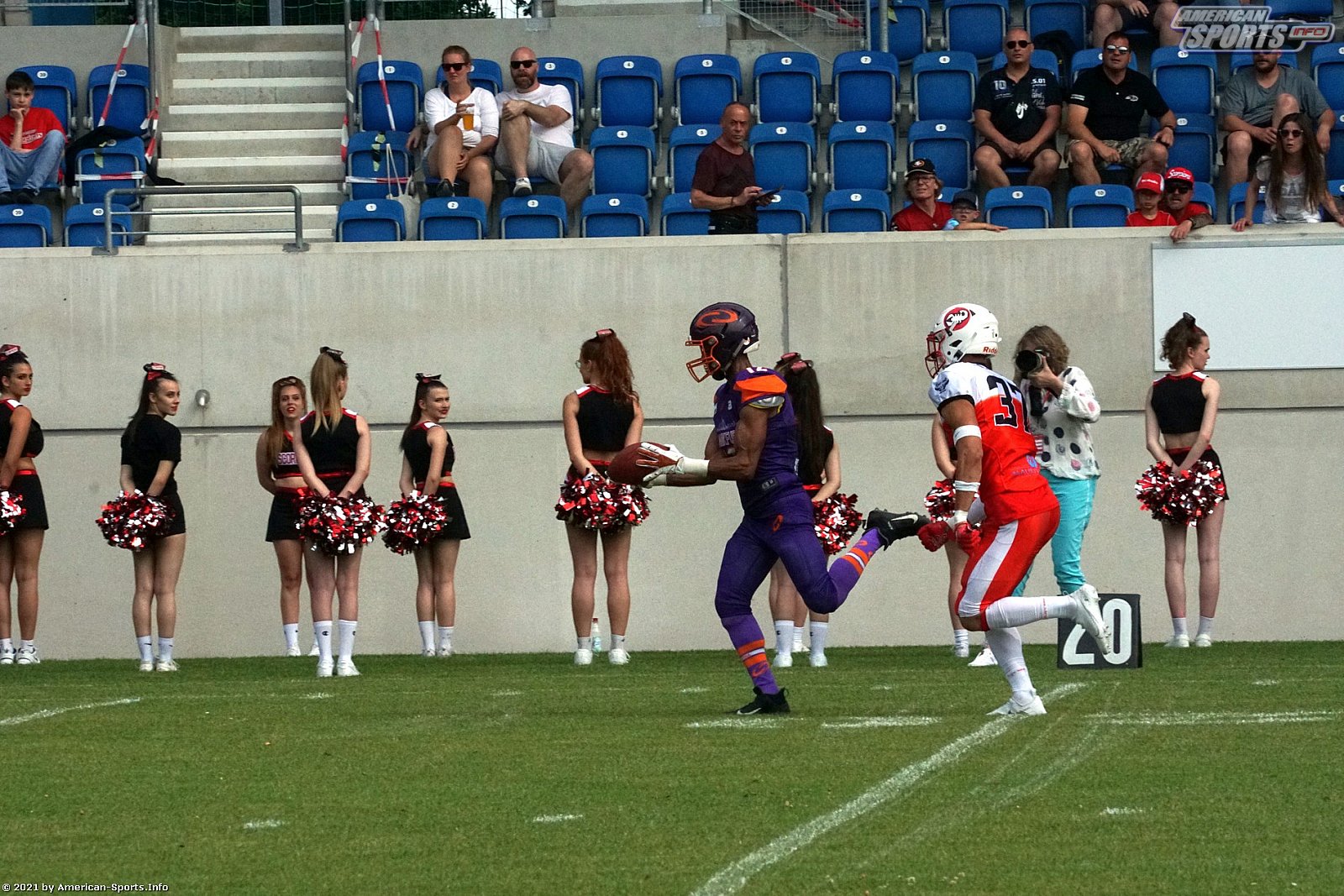 GFL Süd: Stuttgart Scorpions vs. Frankfurt Universe 55:20 26.06.2021 Galerie 2