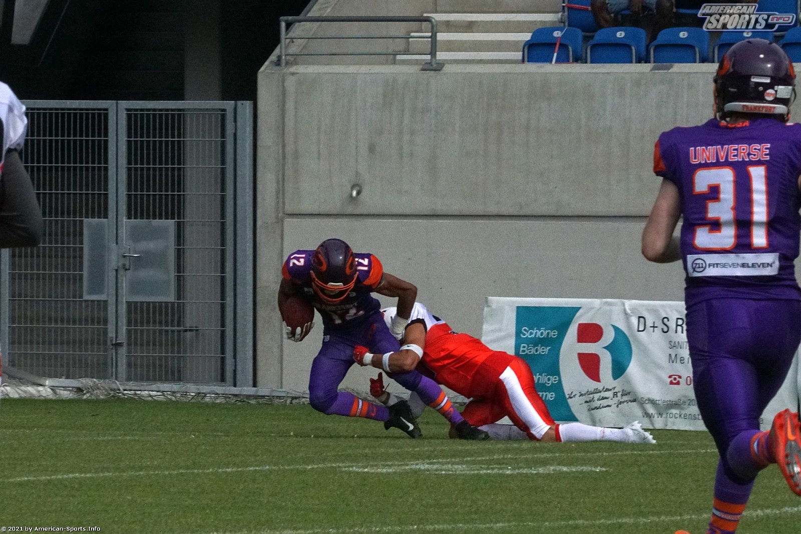 GFL Süd: Stuttgart Scorpions vs. Frankfurt Universe 55:20 26.06.2021 Galerie 2