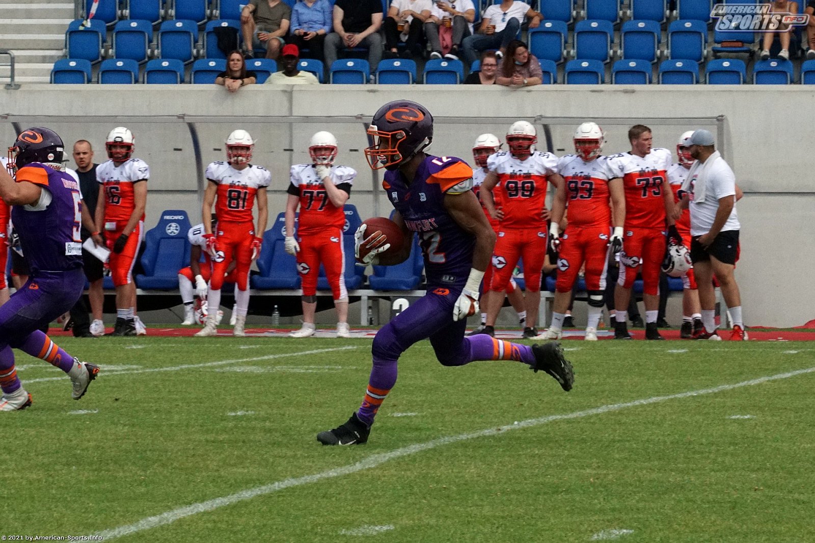 GFL Süd: Stuttgart Scorpions vs. Frankfurt Universe 55:20 26.06.2021 Galerie 2