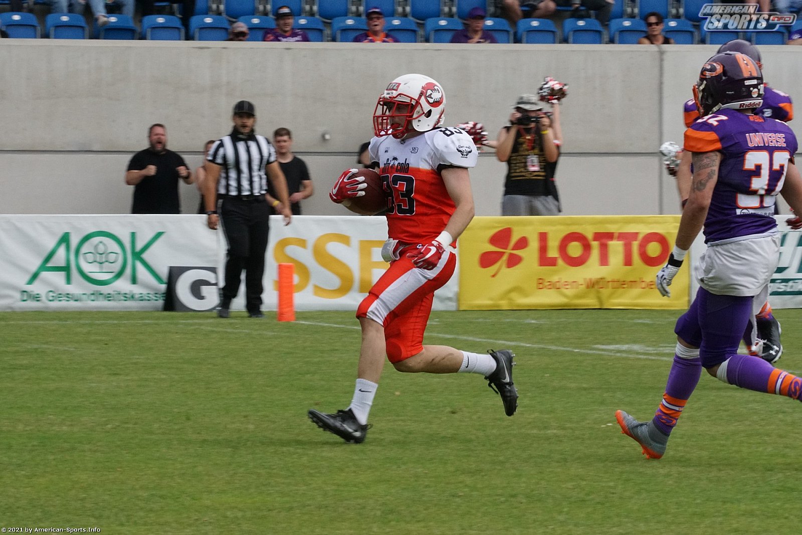 GFL Süd: Stuttgart Scorpions vs. Frankfurt Universe 55:20 26.06.2021 Galerie 2