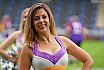 Die Frankfurt Universe Cheerleader beim Heimspiel gegen die Munich Cowboys am 29.08.2021