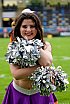 Die Frankfurt Universe Cheerleader beim Heimspiel gegen die Munich Cowboys am 29.08.2021