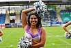 Die Frankfurt Universe Cheerleader beim Heimspiel gegen die Munich Cowboys am 29.08.2021