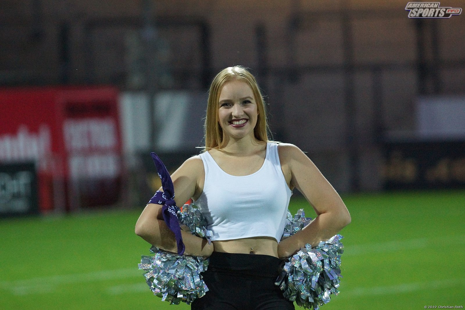 Die Frankfurt Universe Cheerleader beim Heimspiel gegen die Hildesheim Invaders am 21.09.2019