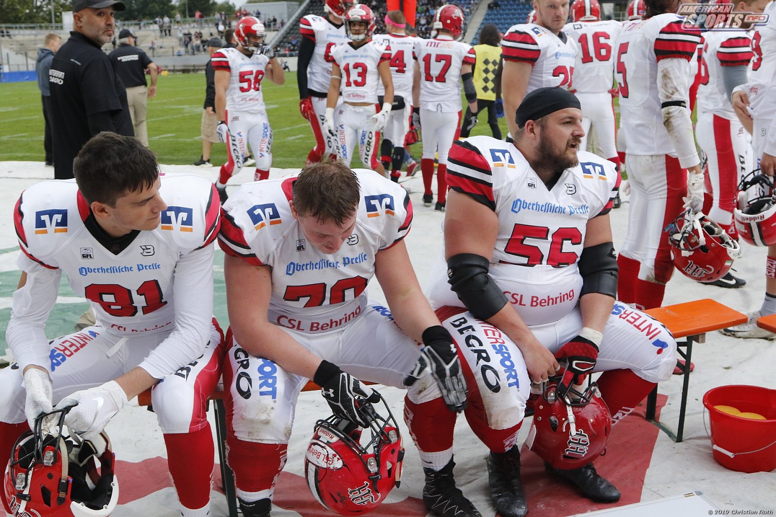 GFL Süd: Frankfurt Universe vs Marburg Mercenaries 30:34 07.09.2019