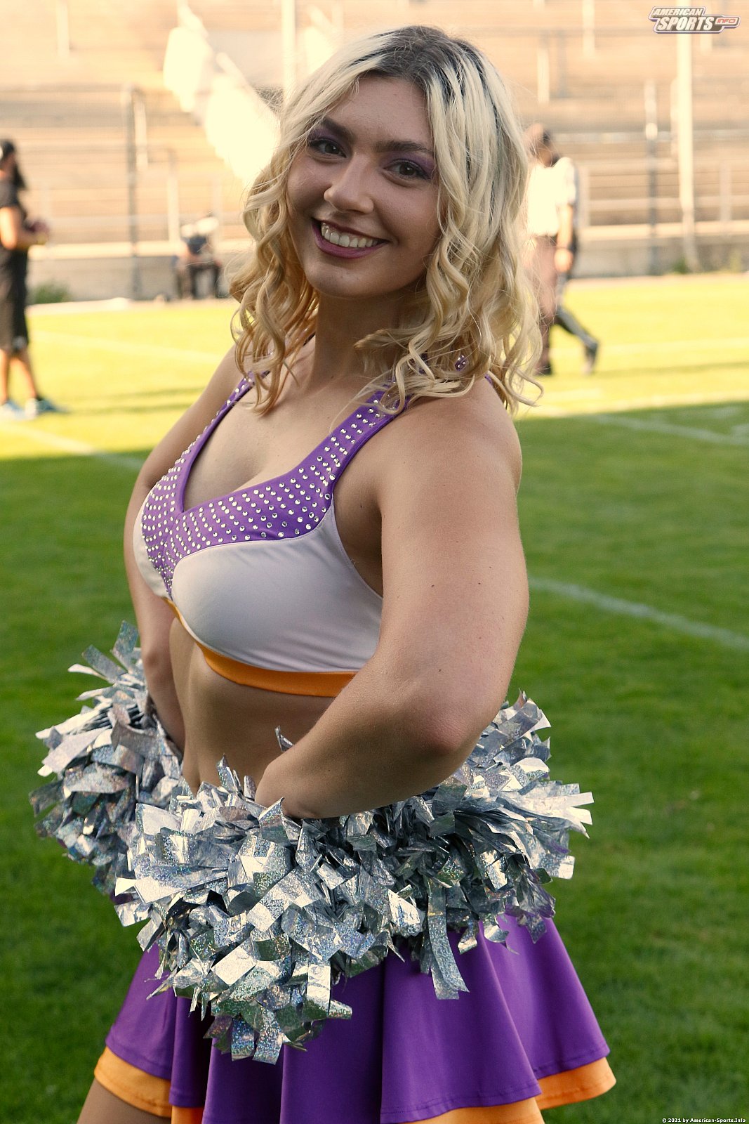 Die Frankfurt Universe Cheerleader beim Heimspiel gegen die Ravensburg Razorbacks 22:64 14.08.2021