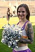 Die Frankfurt Universe Cheerleader beim Heimspiel gegen die Ravensburg Razorbacks 22:64 14.08.2021