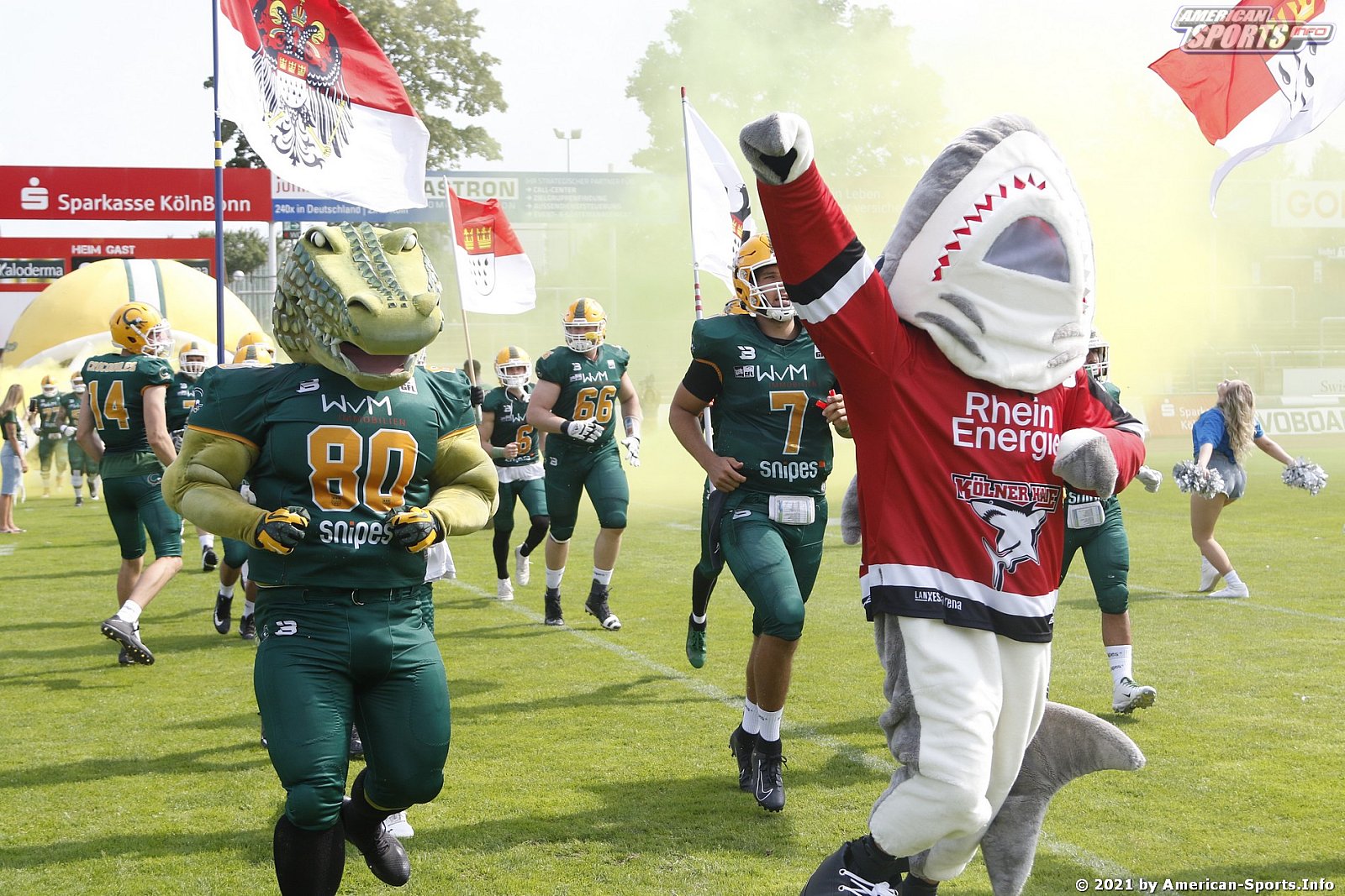 GFL Nord: Cologne Crocodiles vs Potsdam Royals 26:27 21.08.2021