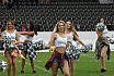 Die Frankfurt Universe Cheerleader beim Heimspiel gegen die Marburg Mercenaries am 07.09.2019