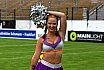 Die Frankfurt Universe Cheerleader beim Heimspiel gegen die Kirchdorf Wildcats am 28.07.2019