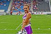 Die Frankfurt Universe Cheerleader beim Heimspiel gegen die Kirchdorf Wildcats am 28.07.2019