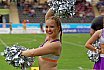 Die Frankfurt Universe Cheerleader beim Heimspiel gegen die Kirchdorf Wildcats am 28.07.2019