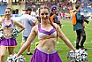 Die Frankfurt Universe Cheerleader beim Heimspiel gegen die Kirchdorf Wildcats am 28.07.2019