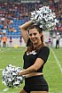 Die Frankfurt Universe Cheerleader beim Heimspiel gegen die Kirchdorf Wildcats am 28.07.2019