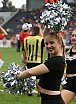 Die Frankfurt Universe Cheerleader beim Heimspiel gegen die Kirchdorf Wildcats am 28.07.2019