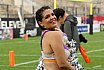 Die Frankfurt Universe Cheerleader beim Heimspiel gegen die Kirchdorf Wildcats am 28.07.2019
