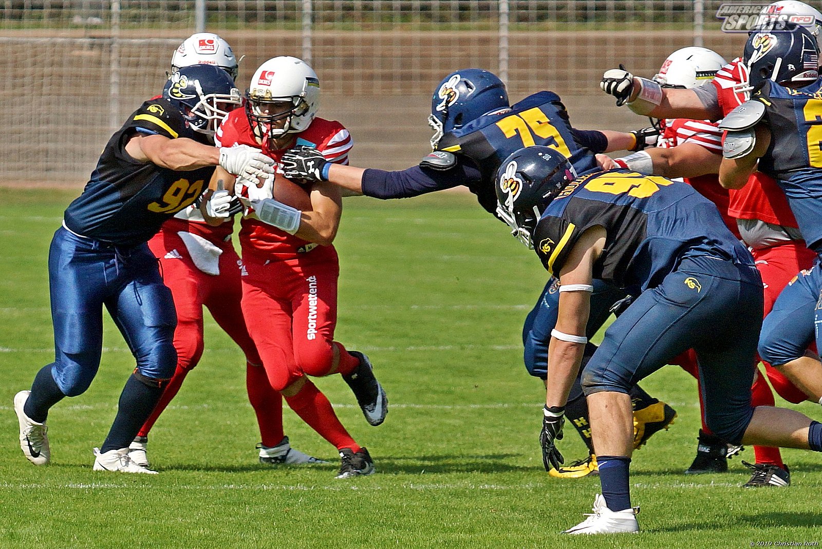 OL Hessen: Hanau Hornets vs Rhein-Main Rockets 20:33 04.08.2019