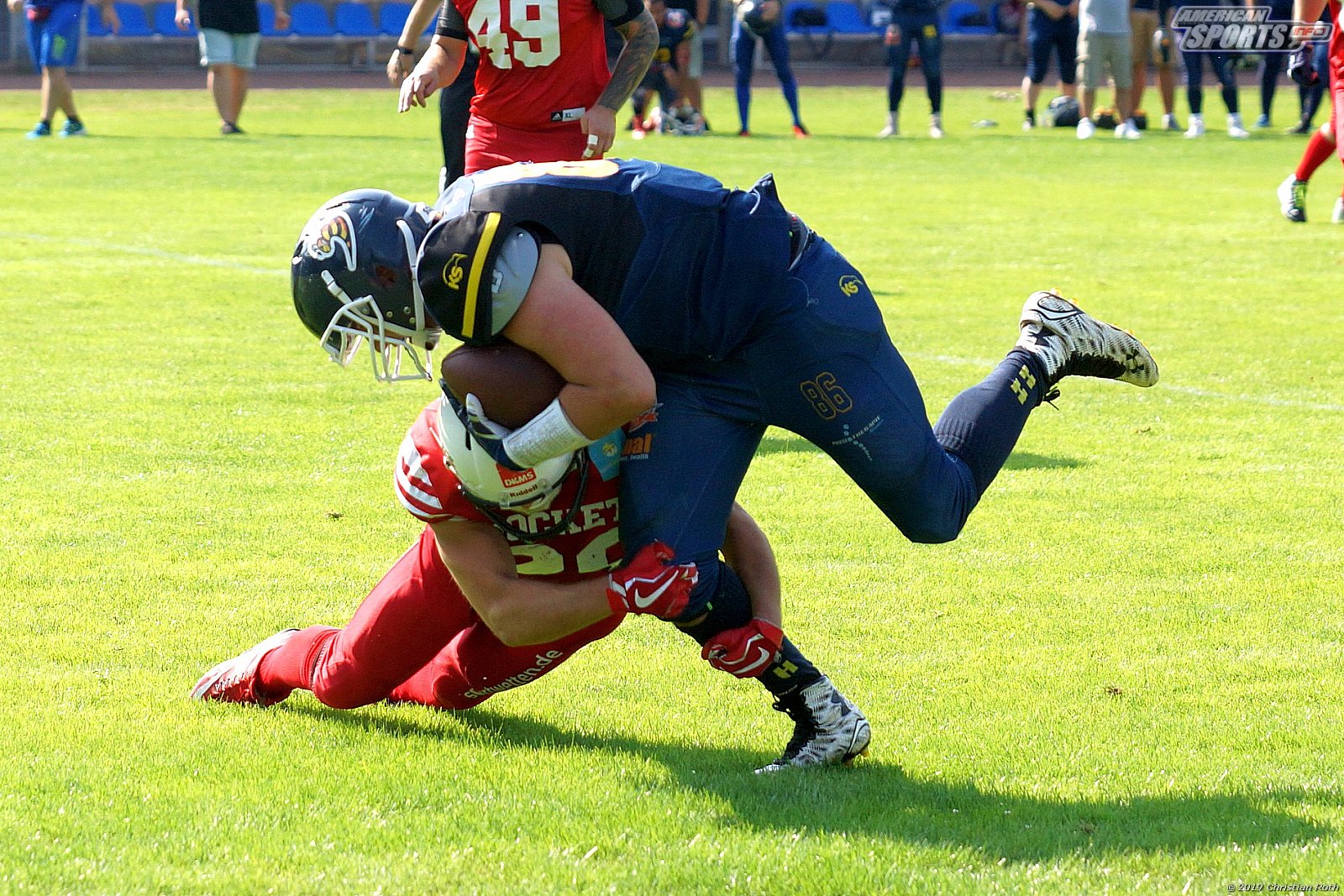 OL Hessen: Hanau Hornets vs Rhein-Main Rockets 20:33 04.08.2019