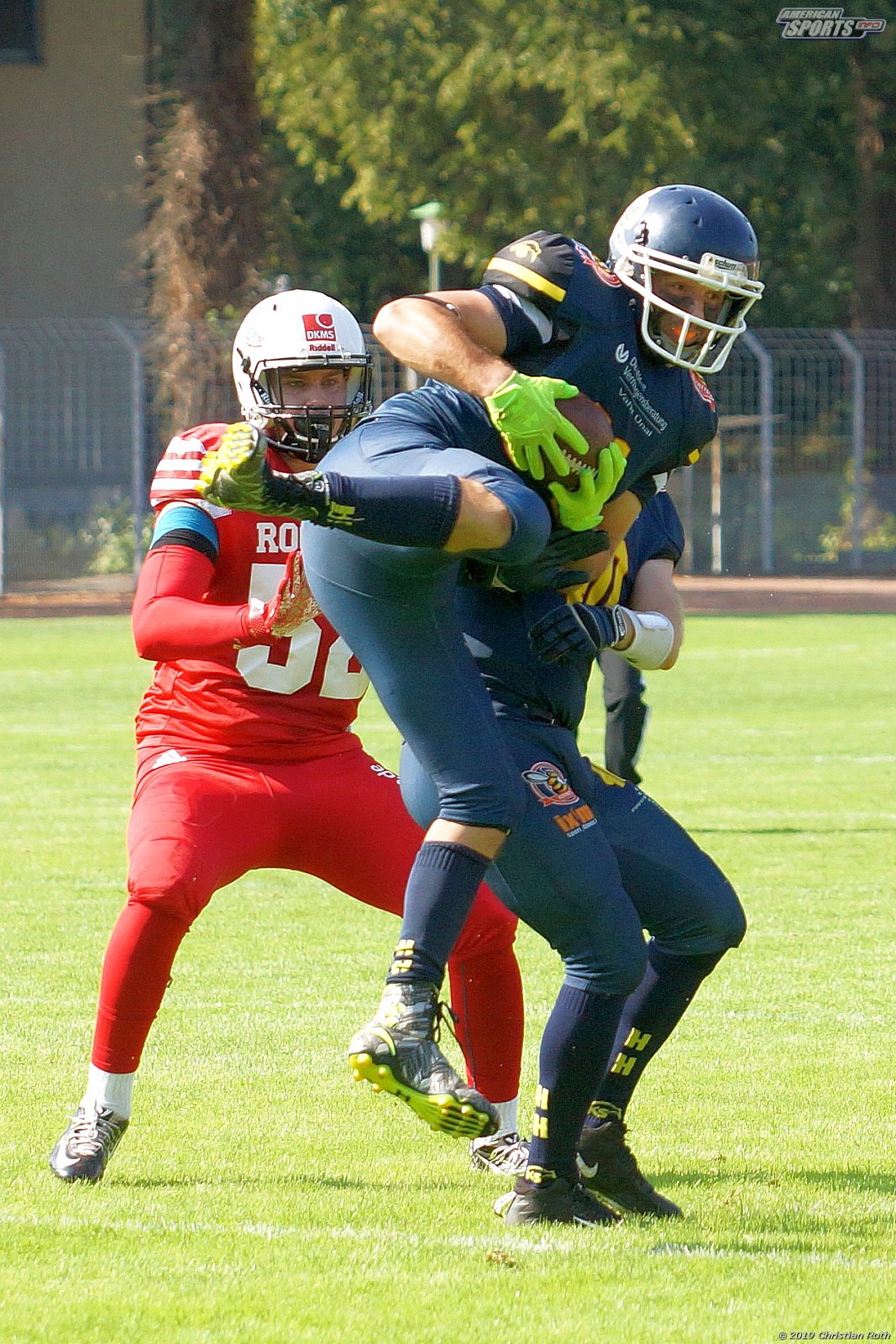 OL Hessen: Hanau Hornets vs Rhein-Main Rockets 20:33 04.08.2019