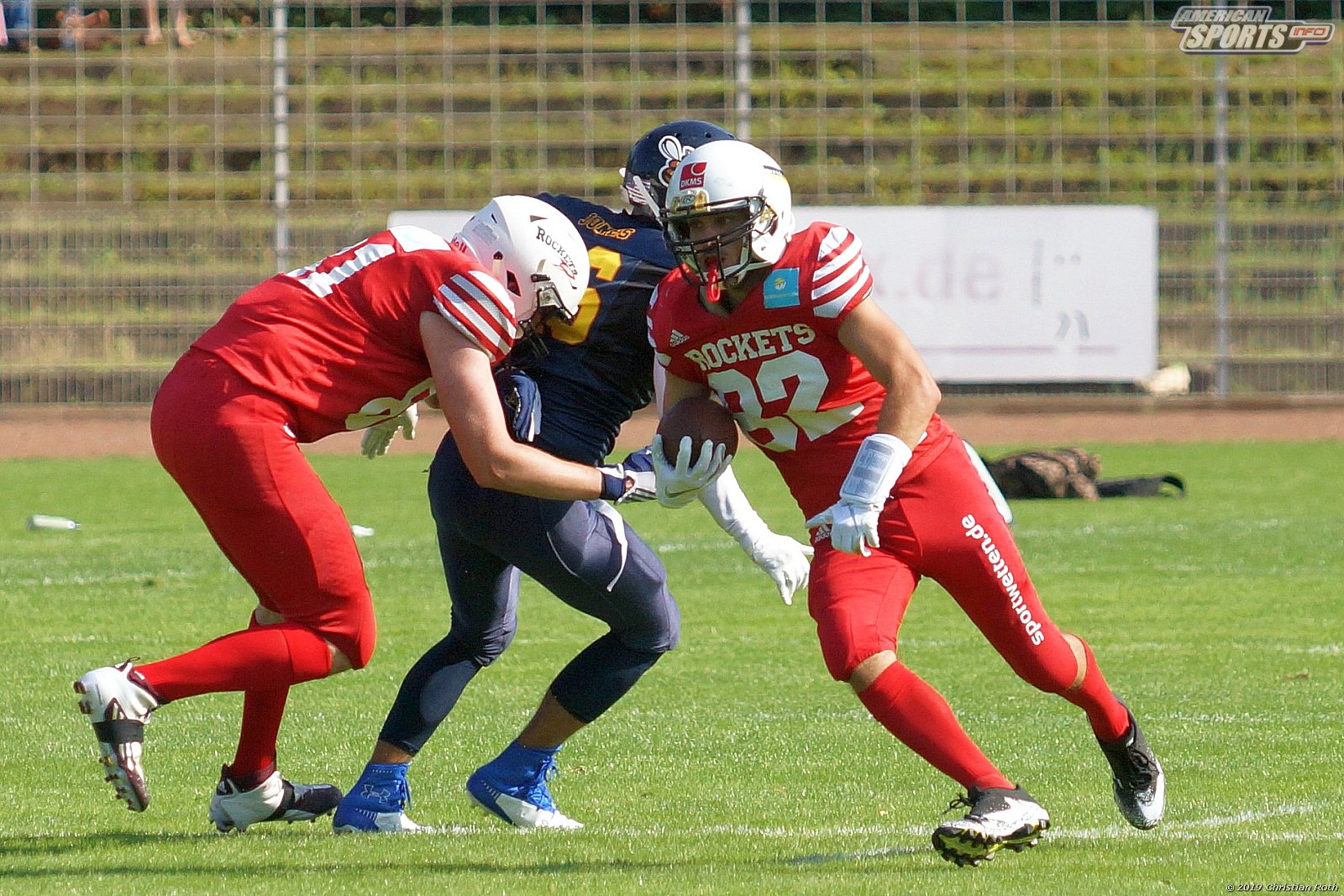 OL Hessen: Hanau Hornets vs Rhein-Main Rockets 20:33 04.08.2019