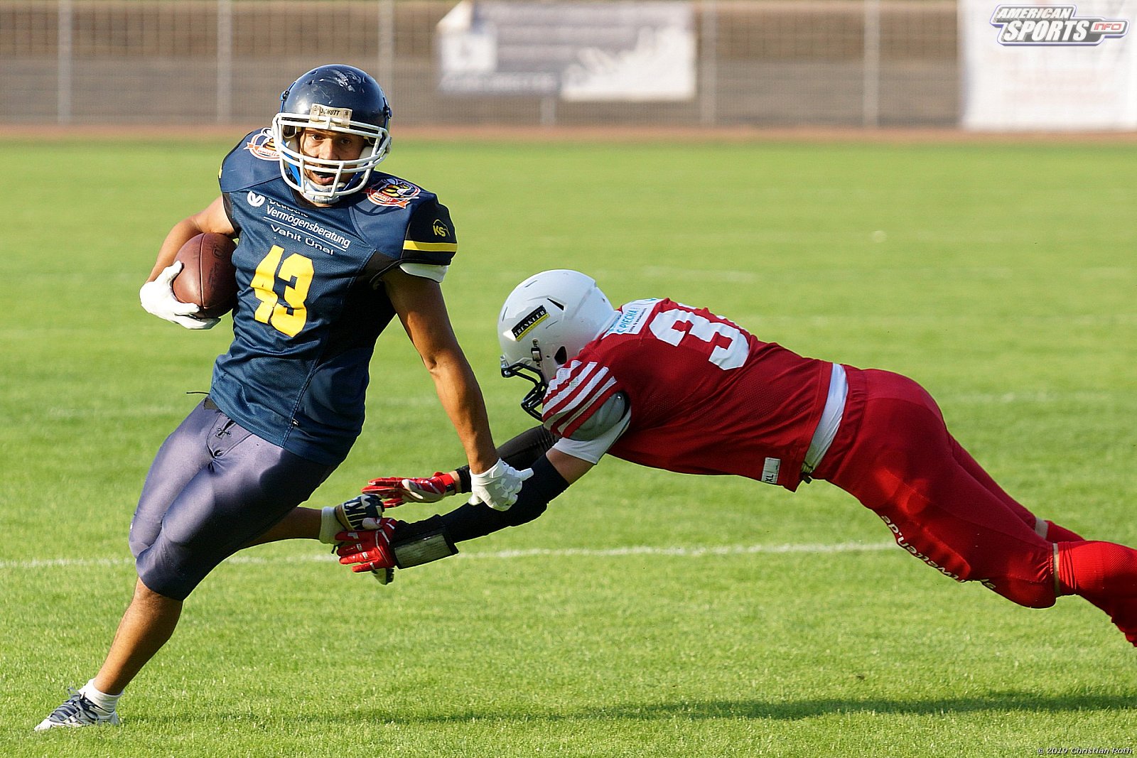OL Hessen: Hanau Hornets vs Rhein-Main Rockets 20:33 04.08.2019