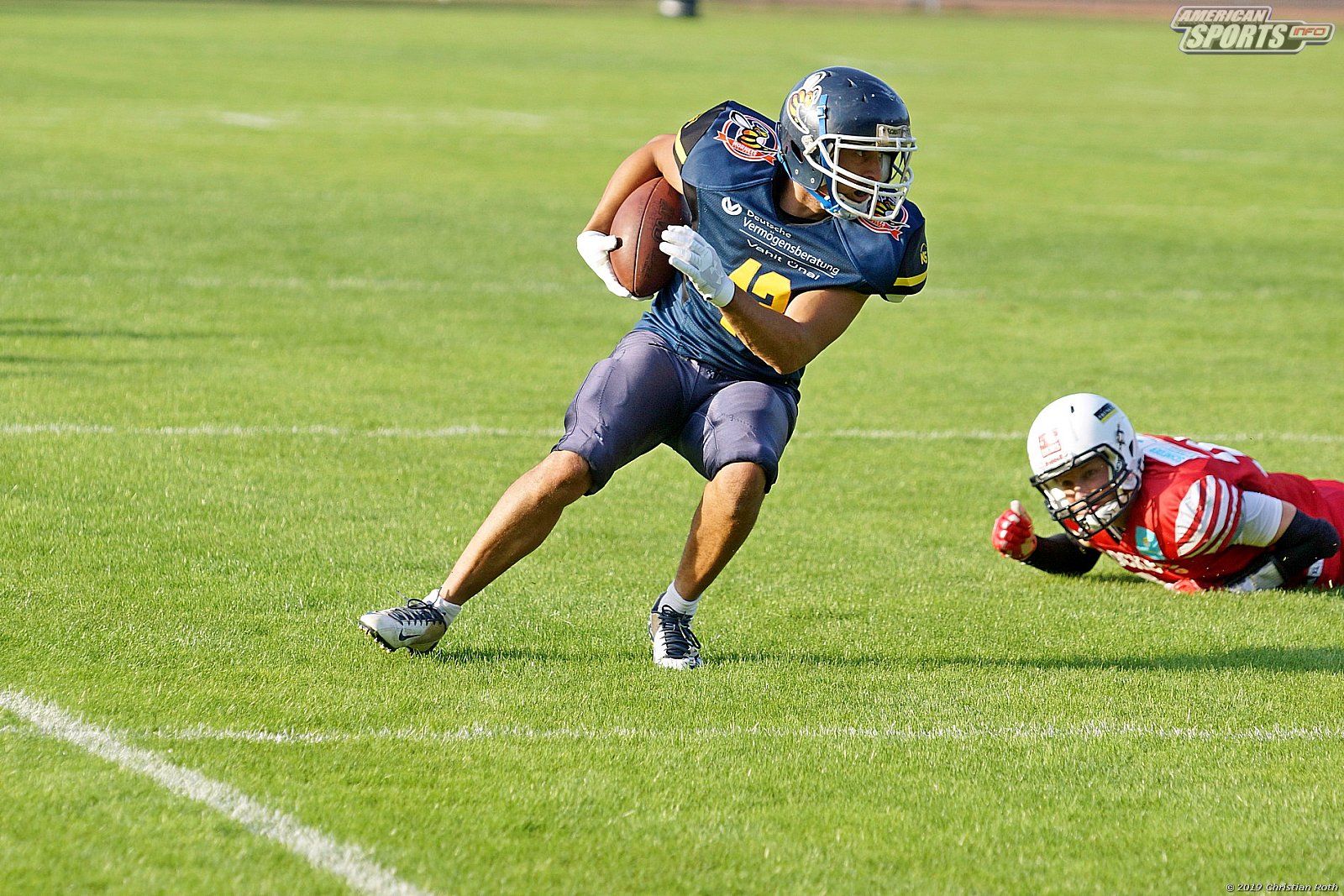 OL Hessen: Hanau Hornets vs Rhein-Main Rockets 20:33 04.08.2019