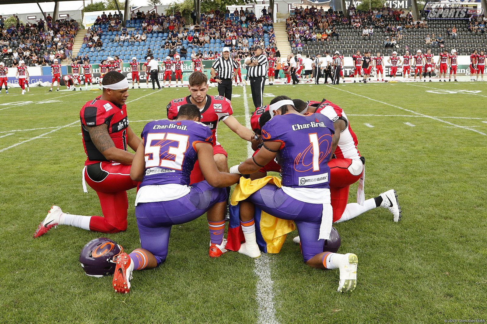 GFL Süd: Frankfurt Universe vs Stuttgart Scorpions 51:12 18.08.2019 Galerie 1