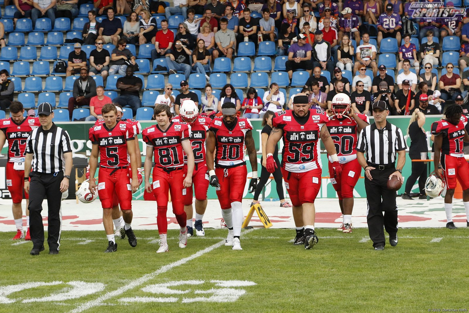 GFL Süd: Frankfurt Universe vs Stuttgart Scorpions 51:12 18.08.2019 Galerie 1