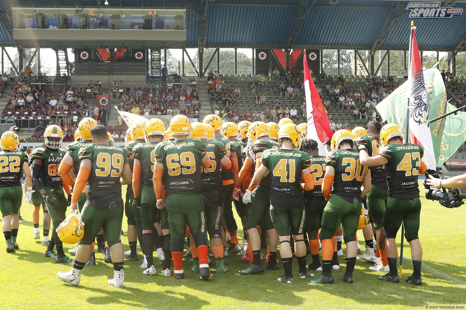 GFL Nord: Cologne Crocodiles vs Hildesheim Invaders 14:00 25.08.2019