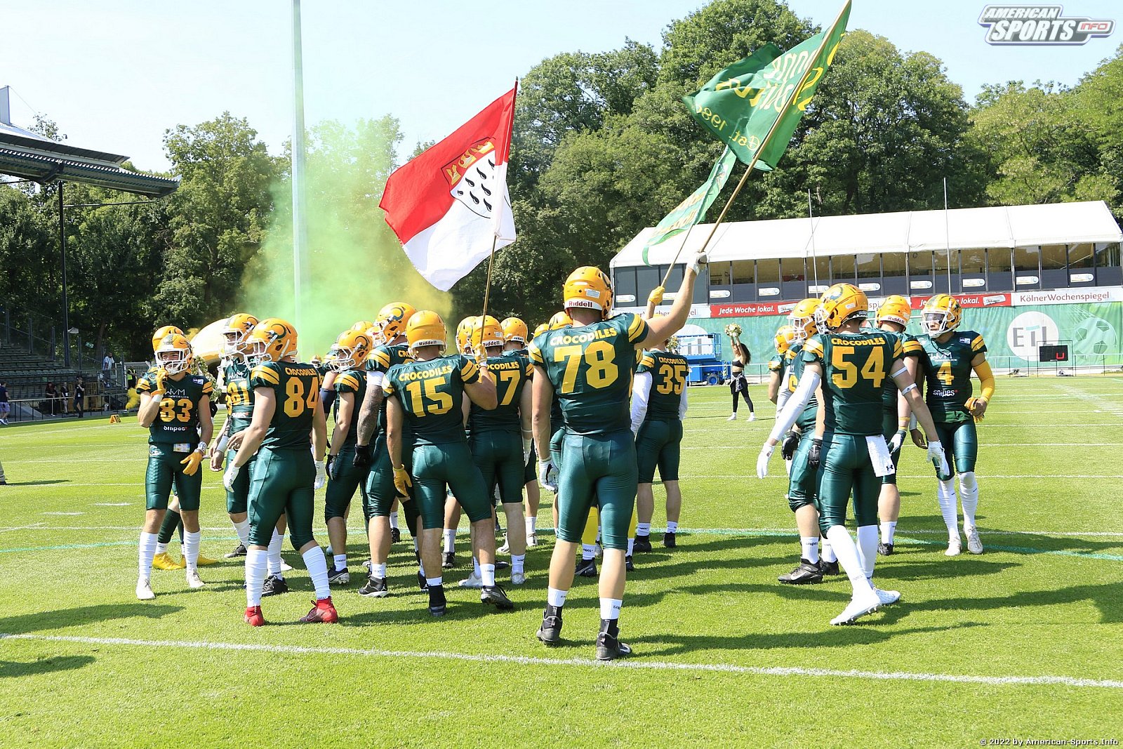 GFL Nord: Cologne Crocodiles vs Düsseldorf Panther 48:21 22.05.2022
