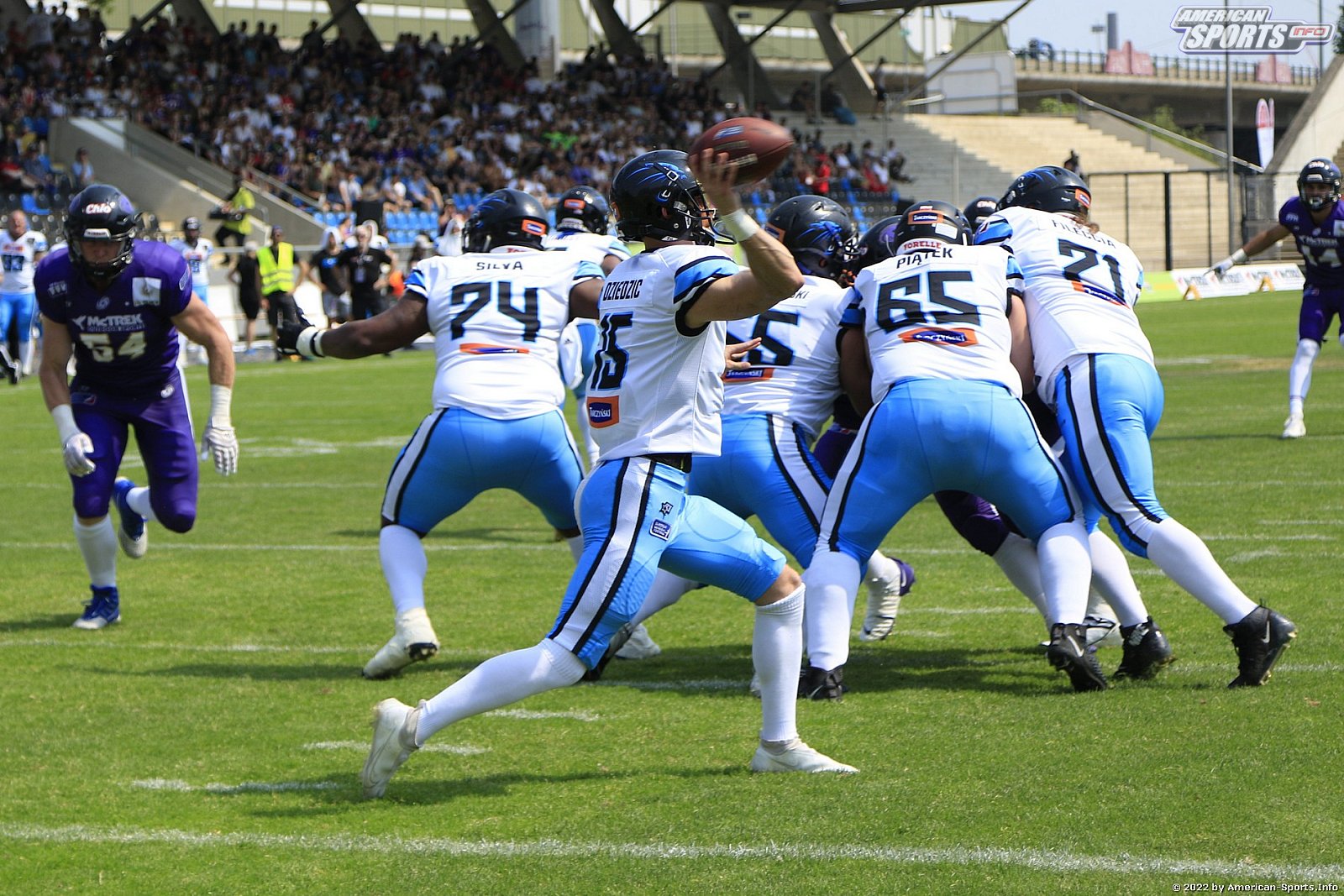 ELF: Frankfurt Galaxy vs Panthers Wrocław 47:13 19.06.2022