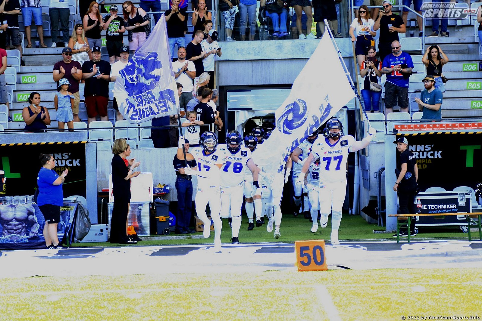 ELF: Raiders Tirol vs Frankfurt Galaxy 23:17 03.07.2022