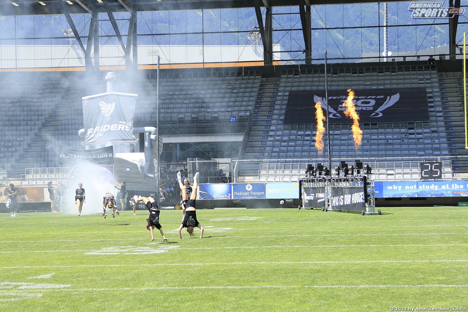 ELF: Raiders Tirol vs Frankfurt Galaxy 23:17 03.07.2022