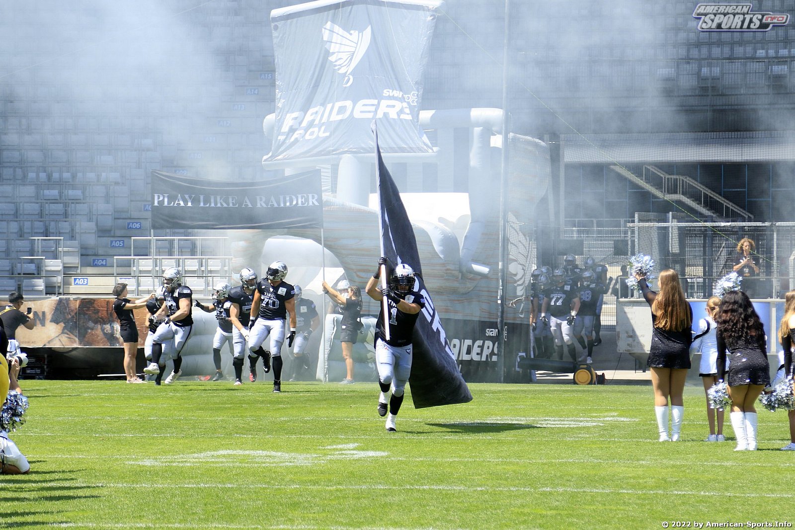 ELF: Raiders Tirol vs Frankfurt Galaxy 23:17 03.07.2022