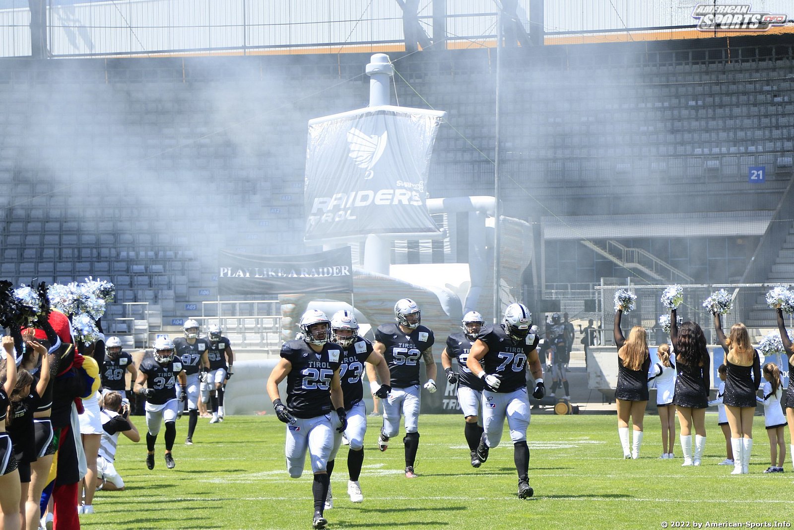 ELF: Raiders Tirol vs Frankfurt Galaxy 23:17 03.07.2022