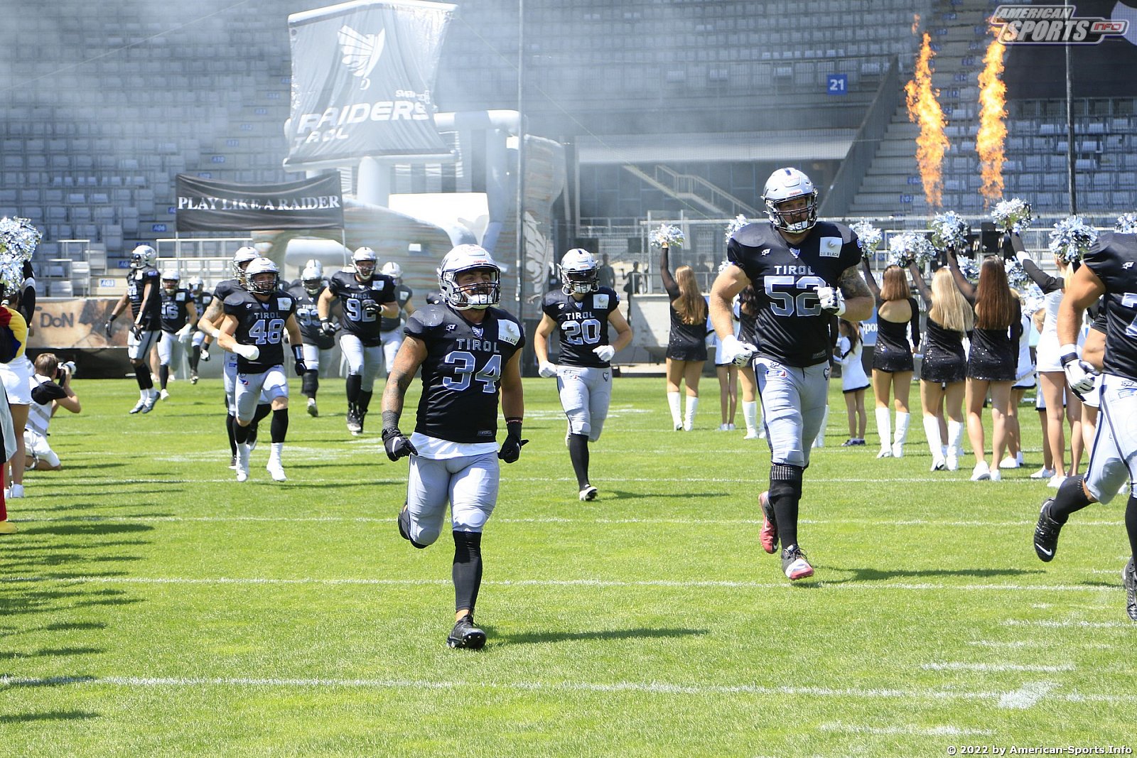 ELF: Raiders Tirol vs Frankfurt Galaxy 23:17 03.07.2022