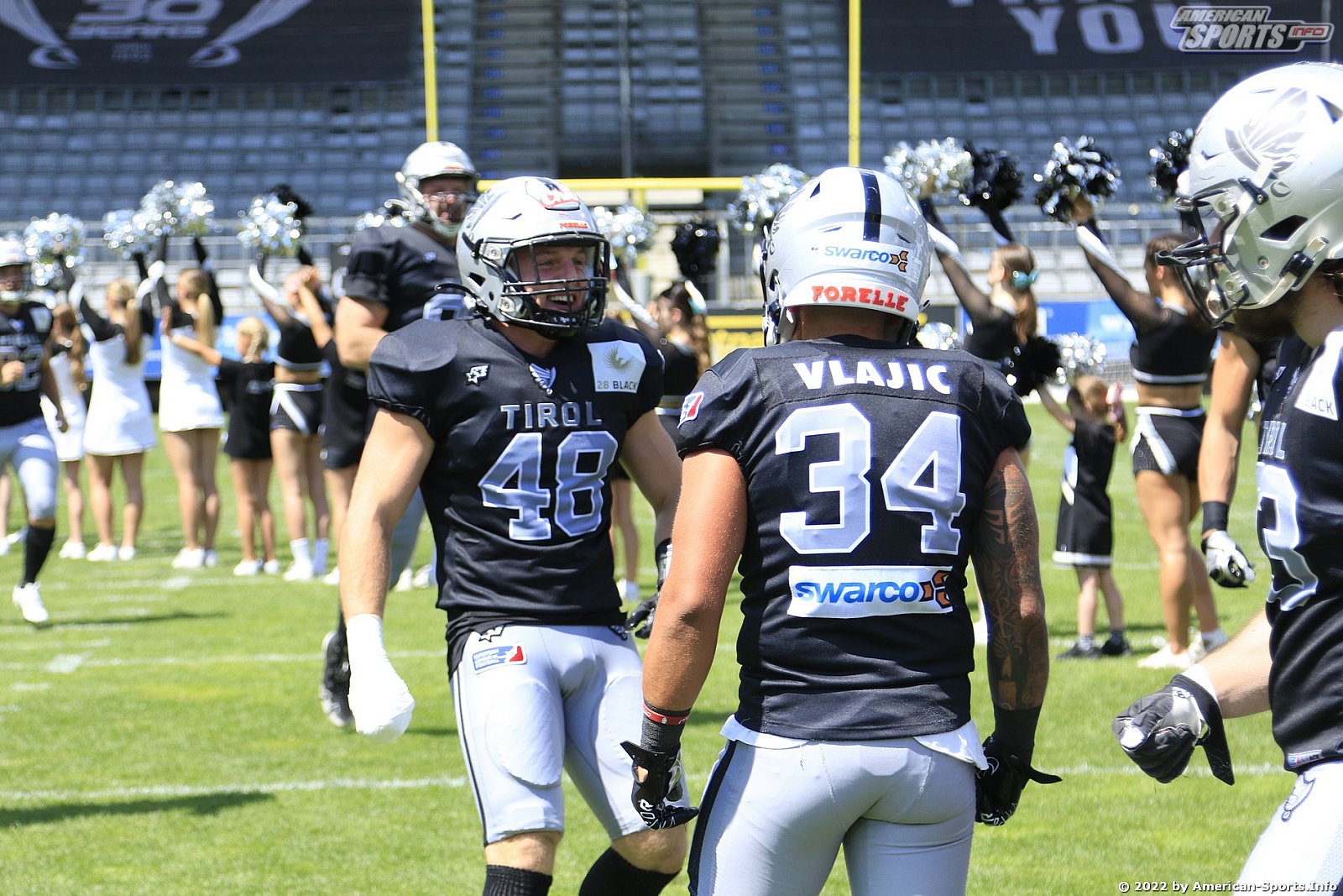 ELF: Raiders Tirol vs Frankfurt Galaxy 23:17 03.07.2022