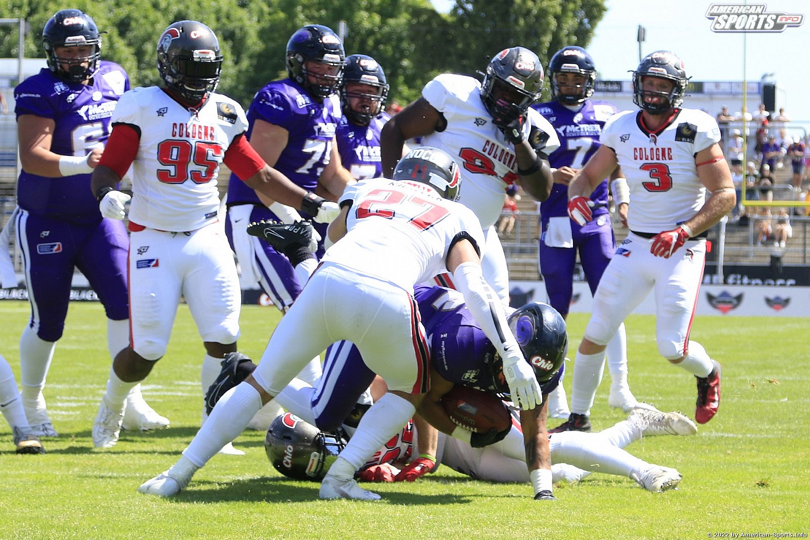 ELF: Frankfurt Galaxy vs Cologne Centurions 46:14 18.07.2022