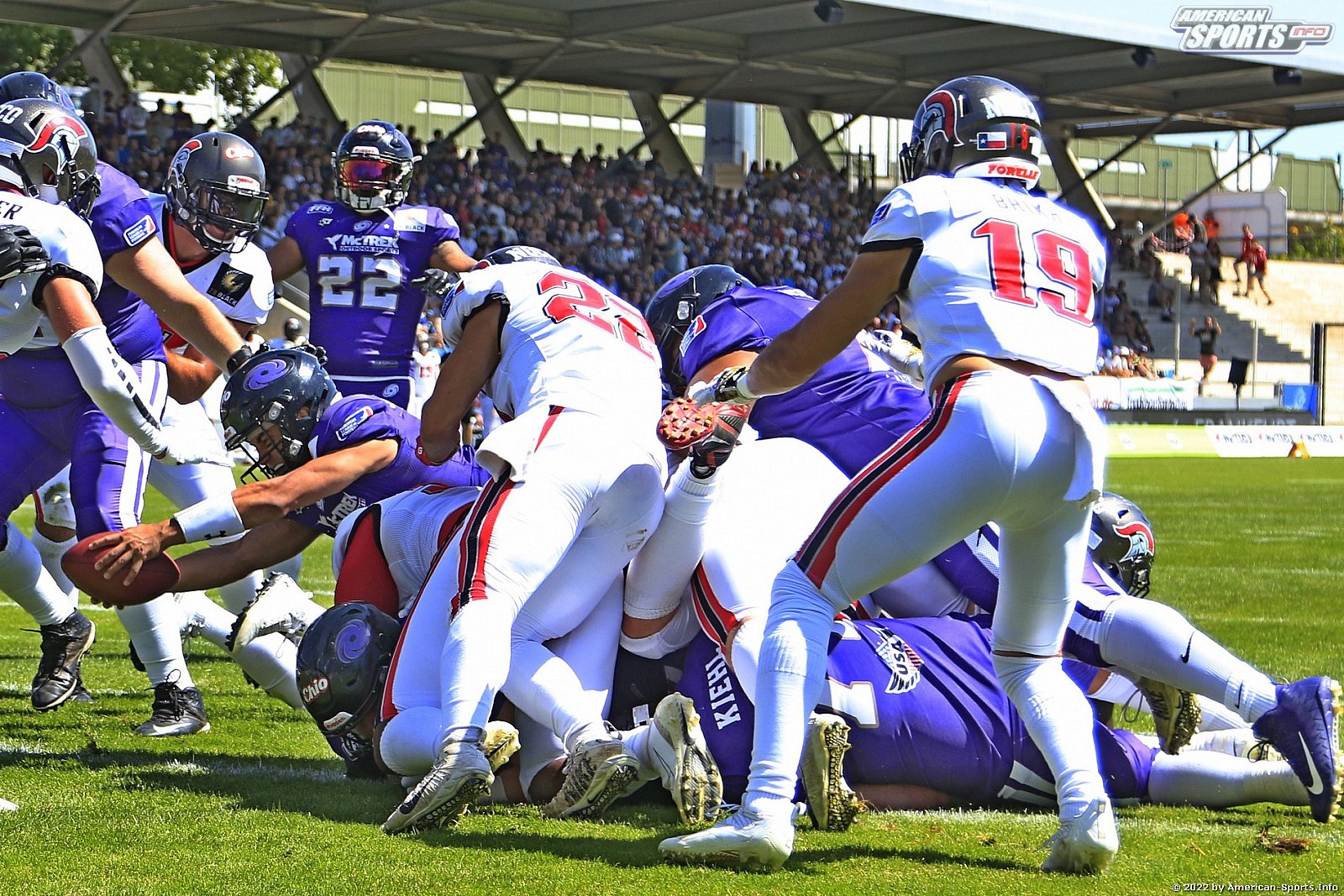 ELF: Frankfurt Galaxy vs Cologne Centurions 46:14 18.07.2022