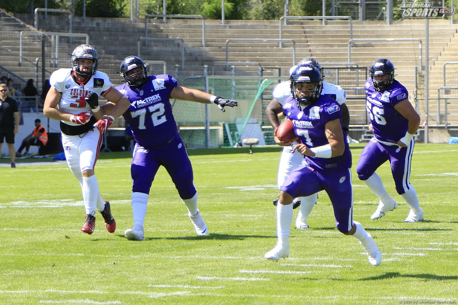 ELF: Frankfurt Galaxy vs Cologne Centurions 46:14 18.07.2022