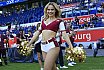 ELF: Die Pyromaniacs Cheerleader beim Heimspiel von Rhein Fire gegen die Hamburg Sea Devils am 25.07.2022