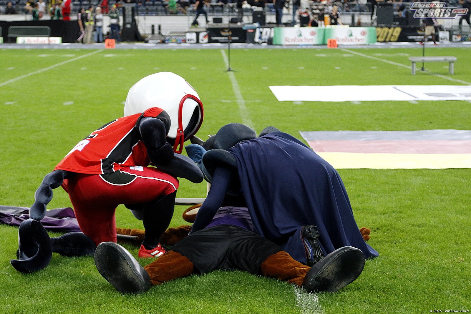Germanbowl XLI: Schwäbisch Hall Unicorns vs NewYorker Lions Braunschweig 07:10 12.10.2019
