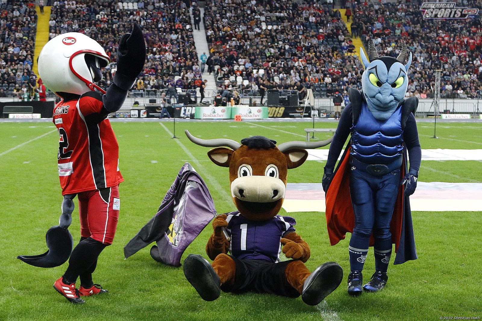 Germanbowl XLI: Schwäbisch Hall Unicorns vs NewYorker Lions Braunschweig 07:10 12.10.2019