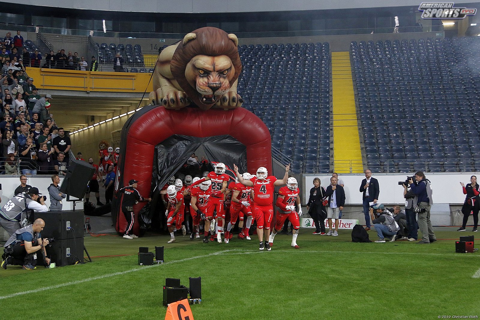Germanbowl XLI: Schwäbisch Hall Unicorns vs NewYorker Lions Braunschweig 07:10 12.10.2019