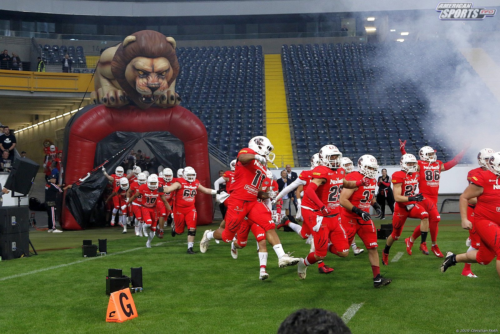 Germanbowl XLI: Schwäbisch Hall Unicorns vs NewYorker Lions Braunschweig 07:10 12.10.2019